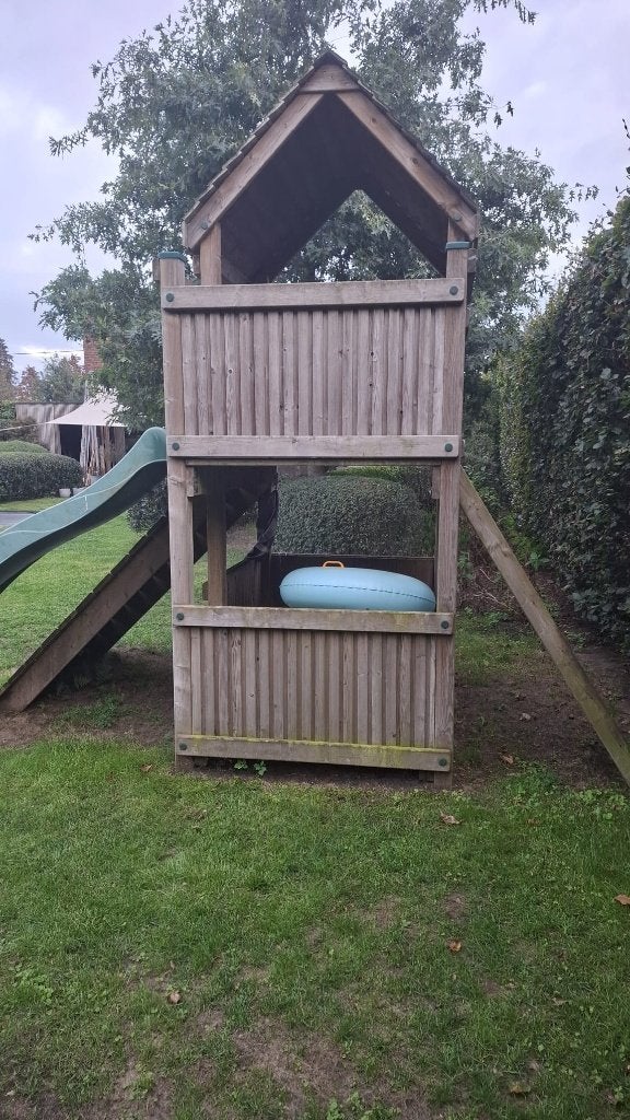 Houten speeltuig, Enfants & Bébés, Enlèvement, Utilisé, Toboggan