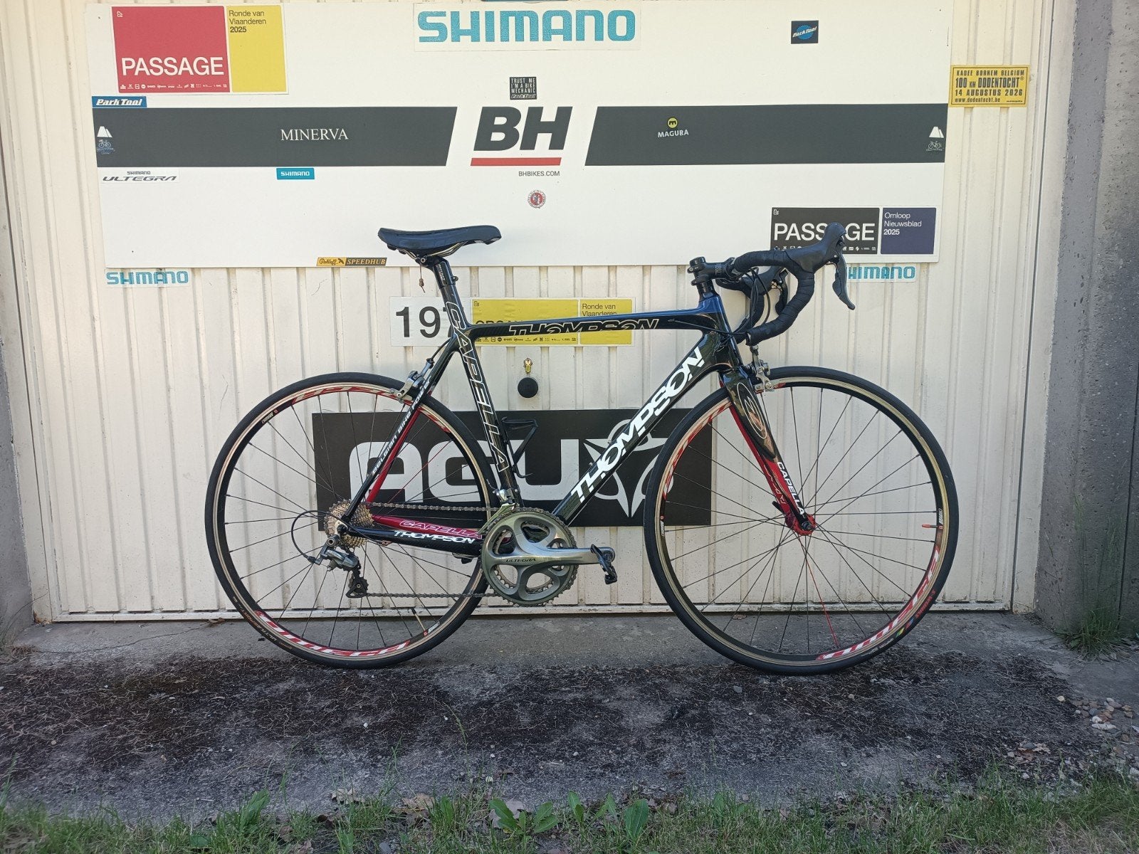 racefiets/koersfiets, Enlèvement