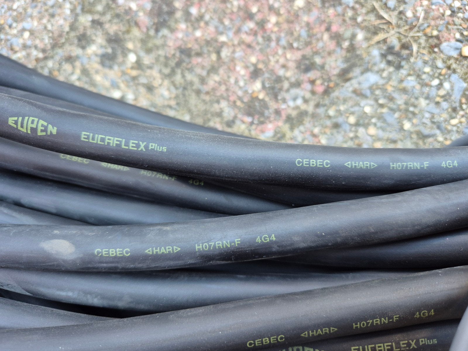 Neopreen kabel 4G4, Ophalen, Zo goed als nieuw, Kabel of Snoer