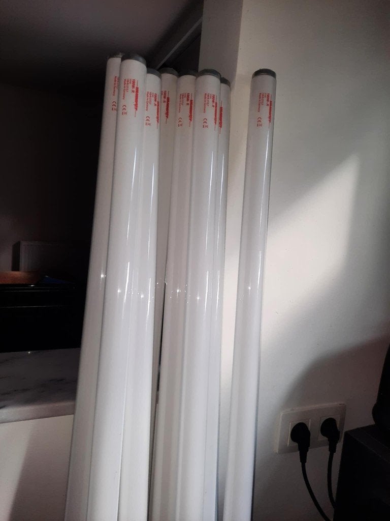 Zonnebanklampen, Ophalen, Zo goed als nieuw, Overige modellen, 10 tot 15 lampen