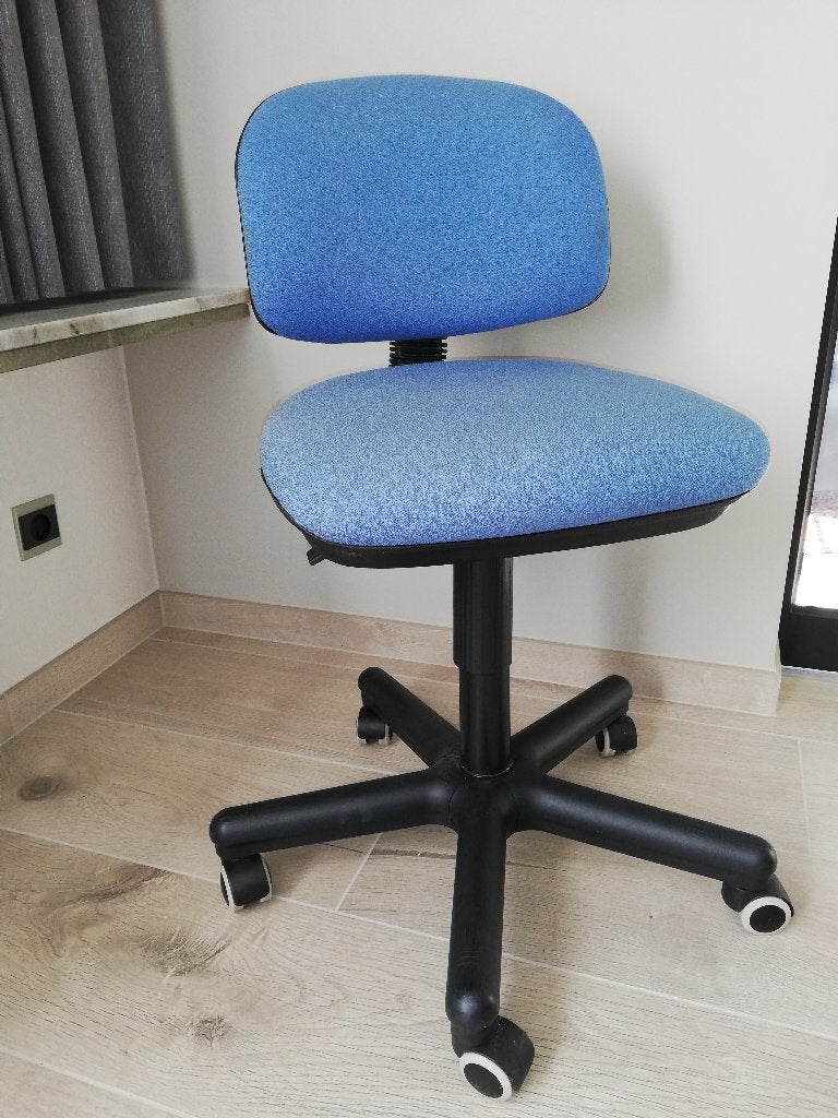 Bureaustoel, Enlèvement, Utilisé, Bleu, Chaise de bureau