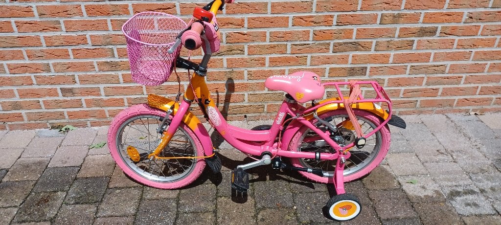 Kinderfiets, Fietsen en Brommers, Ophalen, Terugtraprem, Zijwieltjes, Batavus