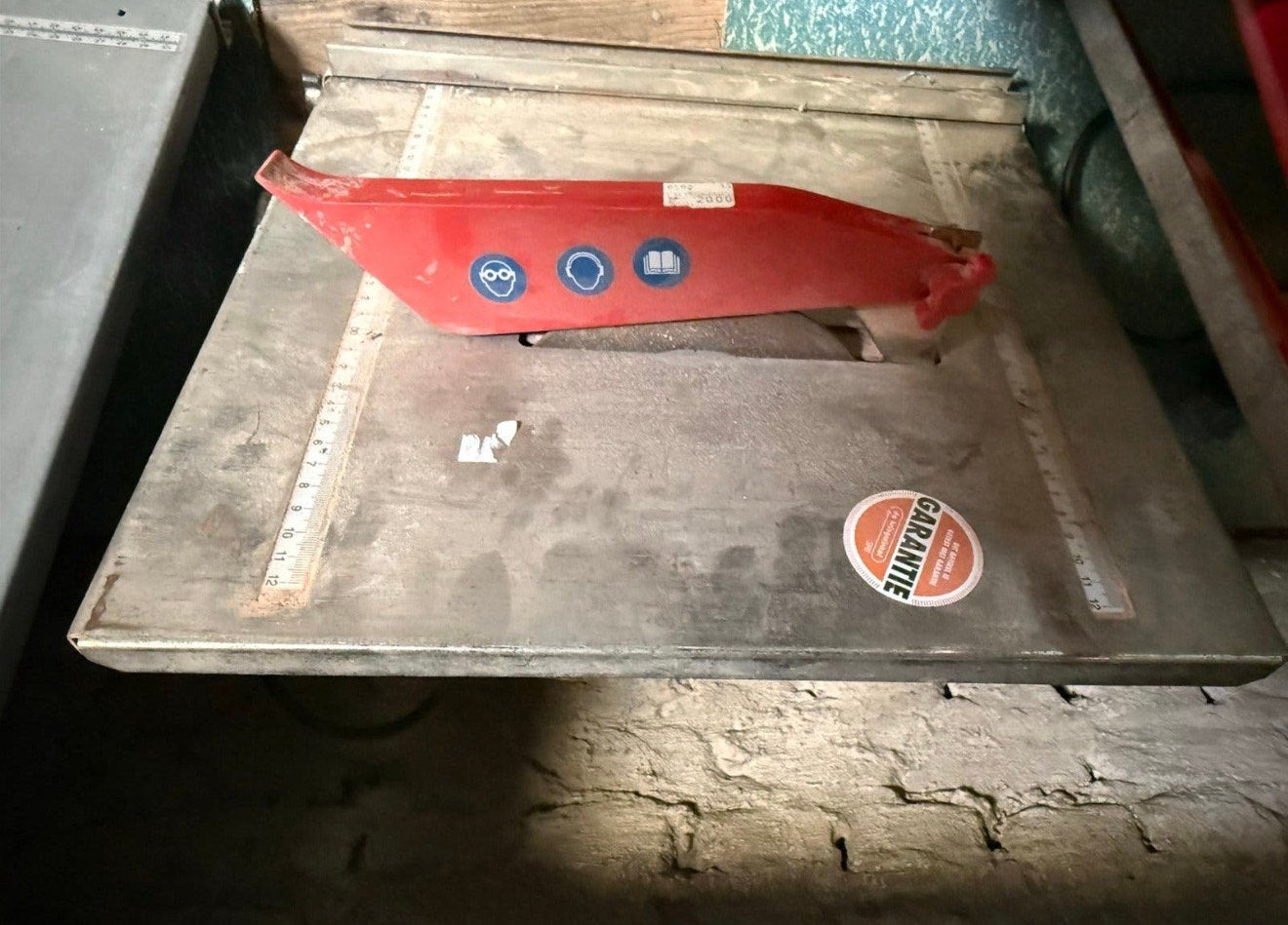 elektrische tegelzaagmachine, Doe-het-zelf en Bouw, Ophalen of Verzenden