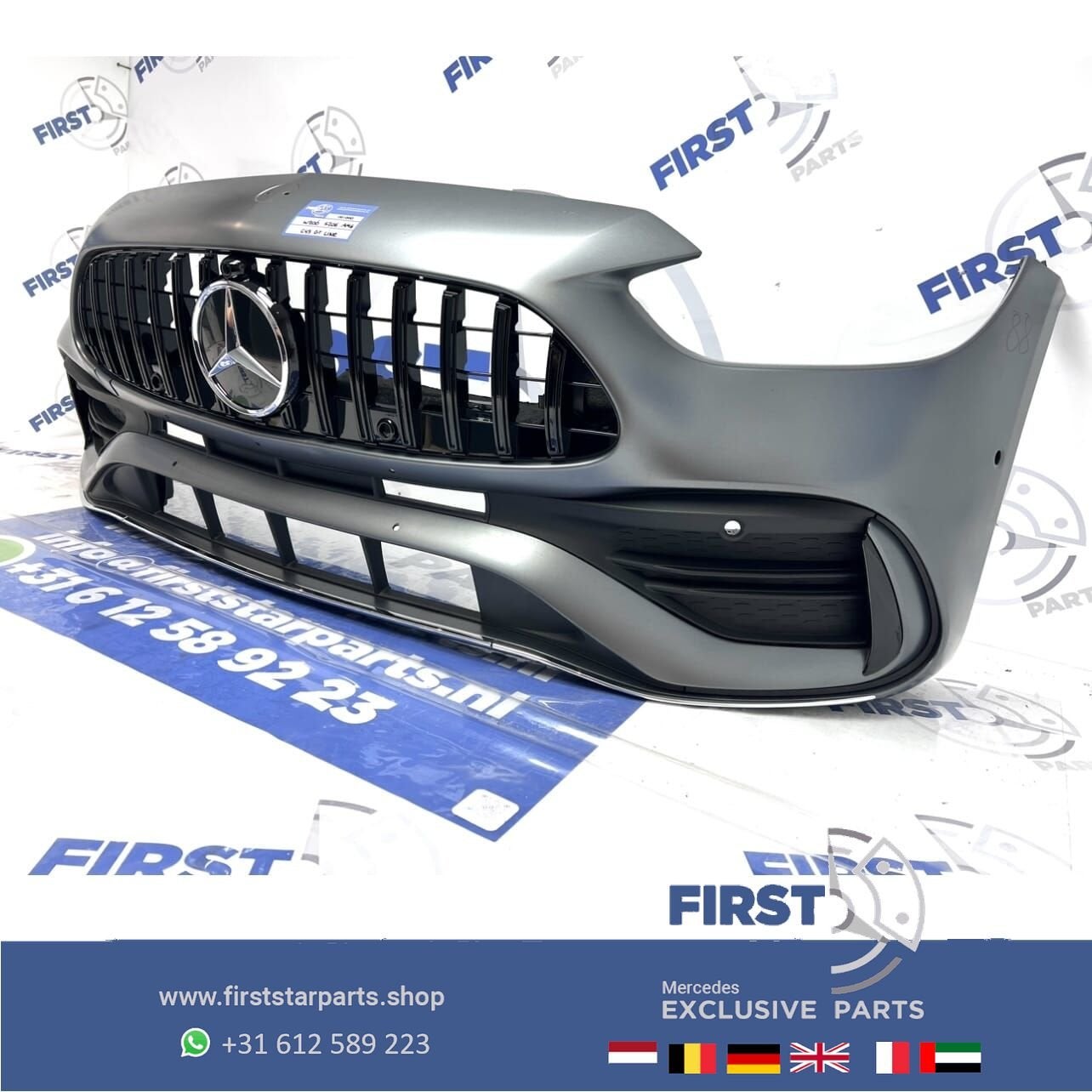 A2068858401 W206 S206 BUMPER C KLASSE AMG VOORBUMPER + GT GR