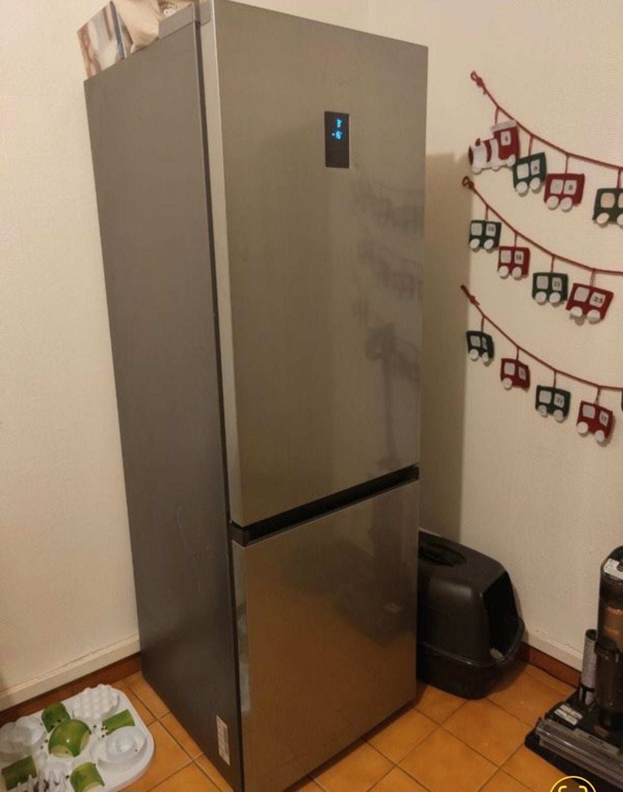Samsung frigo avec congélateur  A+++ NO FROST, Electroménager, Enlèvement