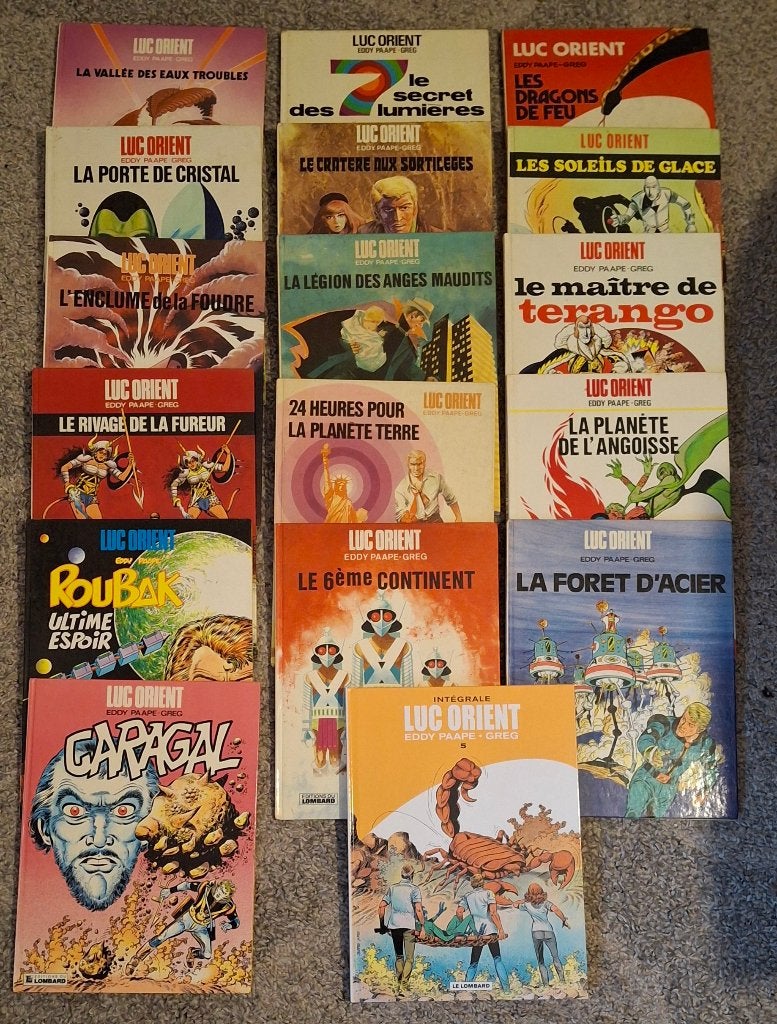 COLLECTION BD luc orient DE GREG ET PAAPE DUPUIS, Série complète ou Série, Enlèvement ou Envoi, Comme neuf, Eddy Paape - Greg