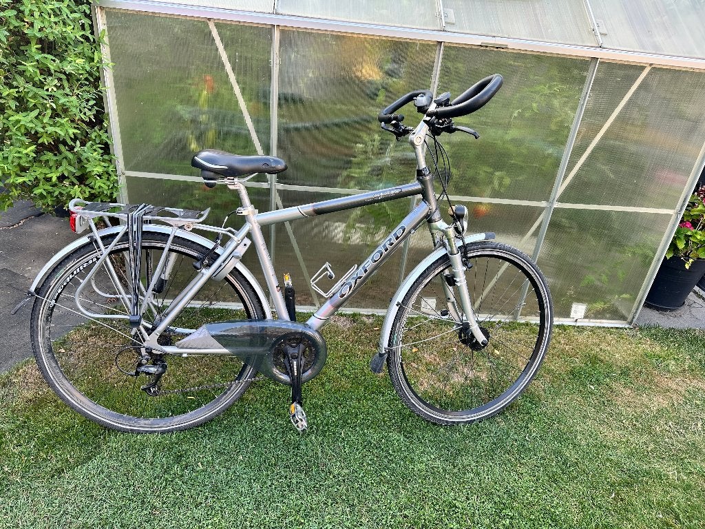 Herenfiets, Fietsen en Brommers, Gebruikt, Velgrem, Versnellingen, 53 tot 57 cm