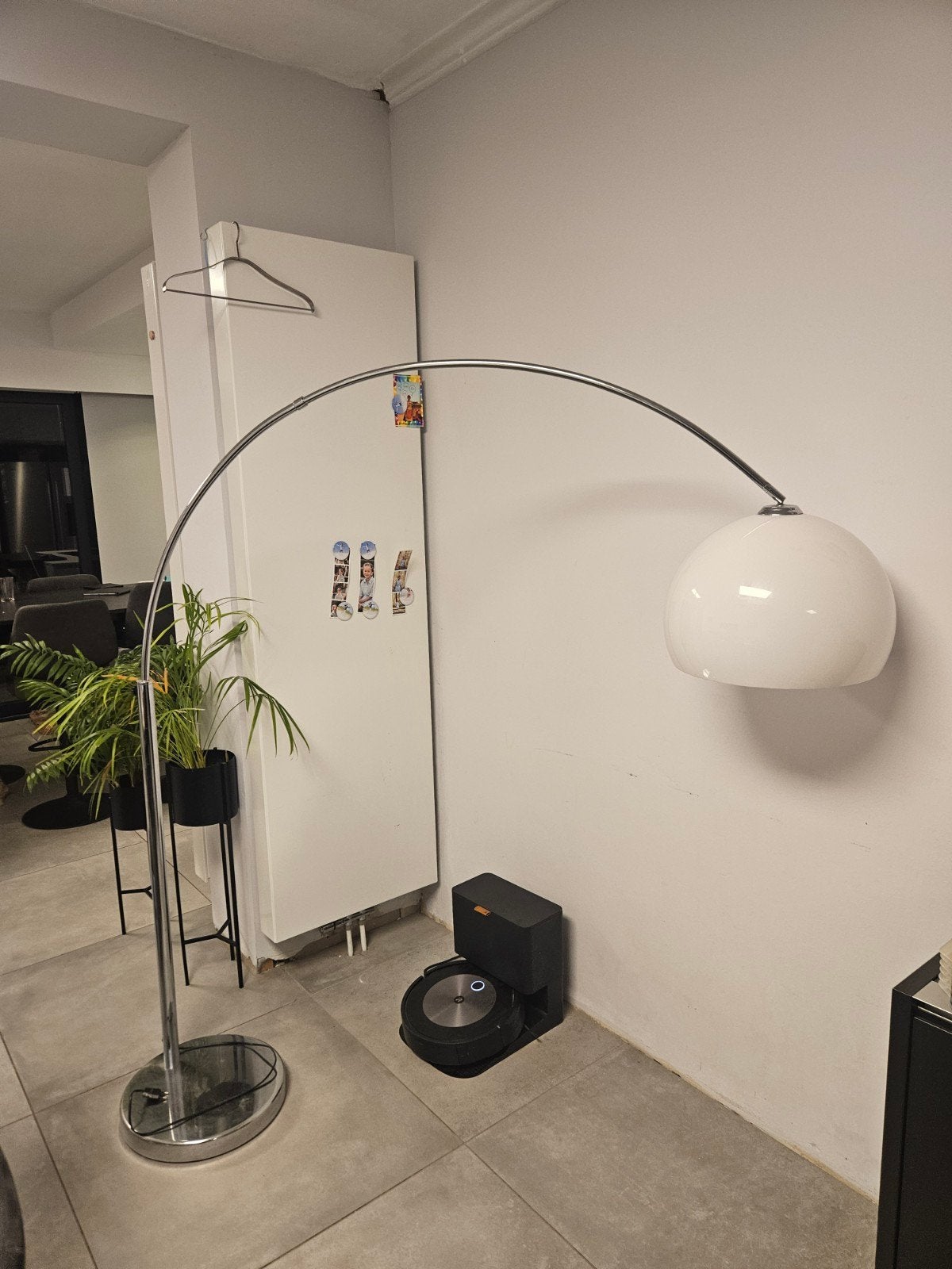 Retro staanlamp, Ophalen