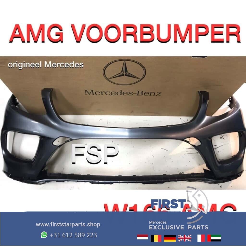 W166 GLE AMG VOORBUMPER A1668851538 Mercedes 2015-2019 ORIGI