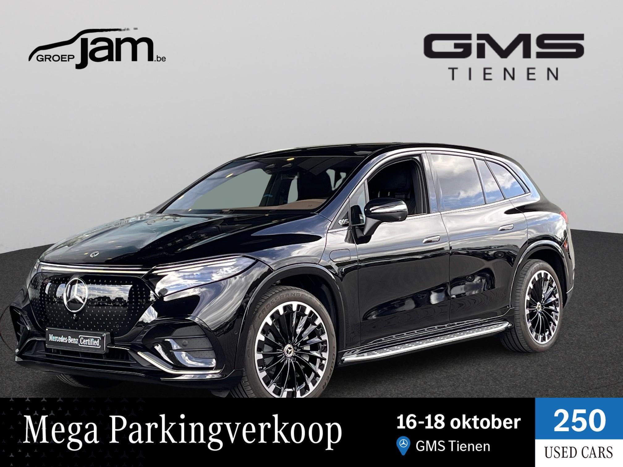 Mercedes-Benz EQS SUV 500 4MATIC AMG Line (automatique), 1800 kg, 4 portes, Entreprise, 330 kW