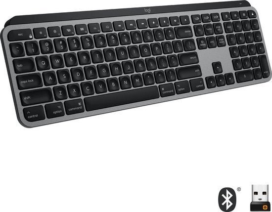 Logitech MX Keys Draadloos Toetsenbord Bluetooth Qwertz, Logitech G, Nieuw, Ophalen of Verzenden, Draadloos