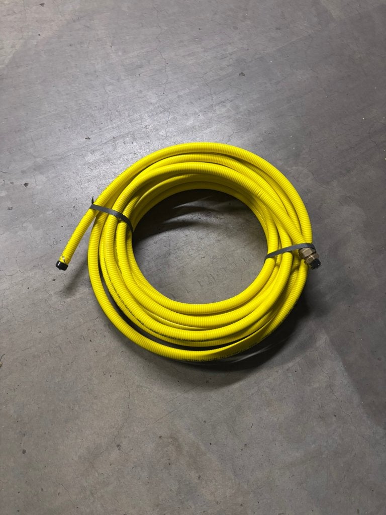 15m Inox PLT Gasflexibel Voor Aardgas DN15 + 2 koppelingen, Ophalen, Inox, Minder dan 20 mm, 6 meter of meer