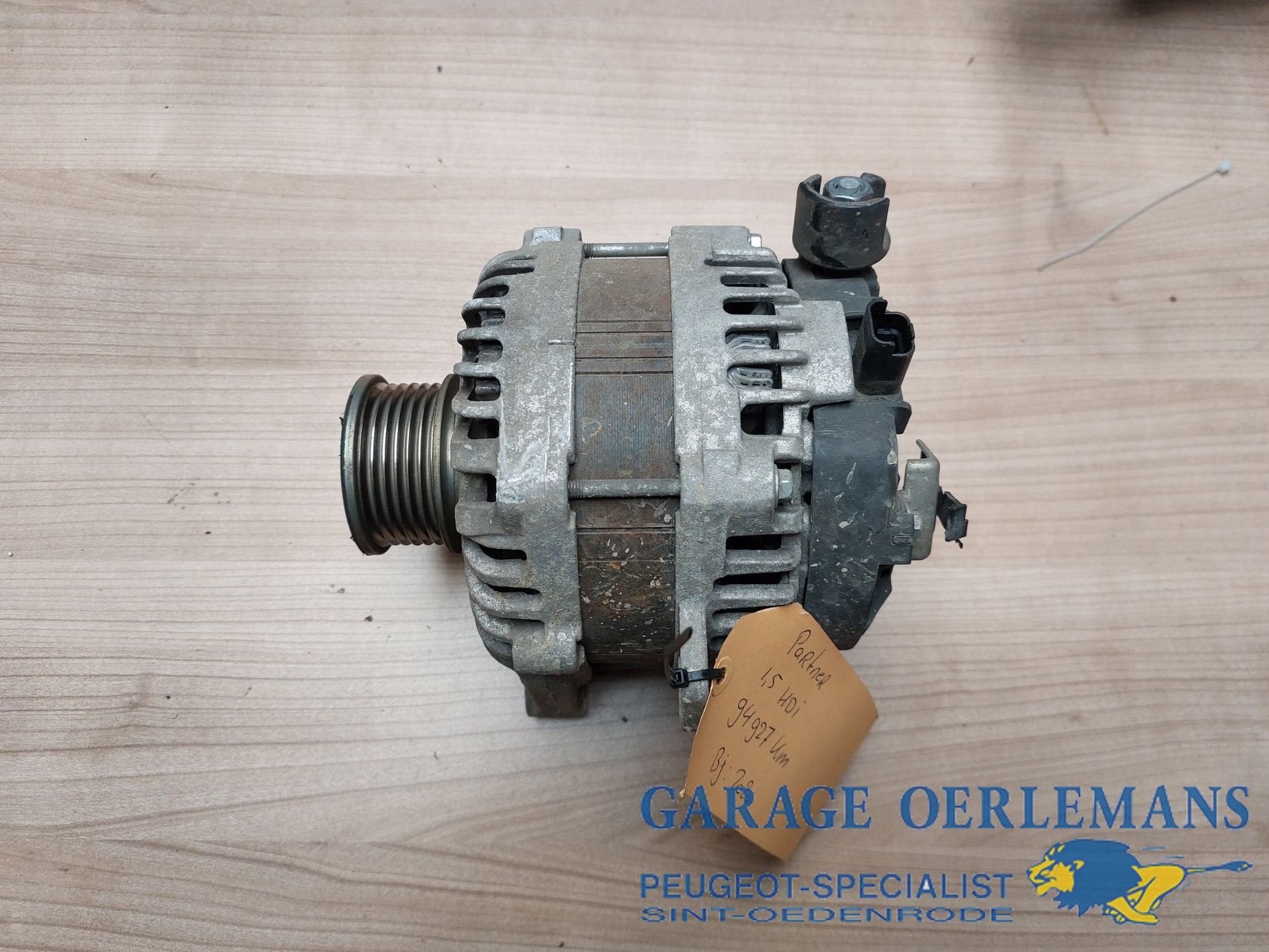 dynamo peugeot partner 1.5 hdi, 9824742880, -, Utilisé, -, ARN reconnu