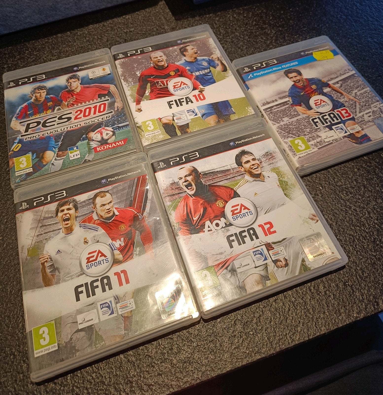 PS3 voetbal games fifa + pes, Games en Spelcomputers, Spelcomputers | Sony PlayStation 3, Ophalen of Verzenden