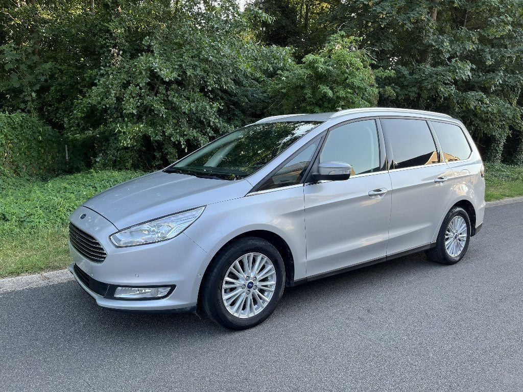 Ford Galaxy 2.0TDCi 150pk Automaat 8G Camera,7pl,Gps,Euro 6d, Autos, Ford, Argent ou Gris, Achat, 139 g/km, Entreprise