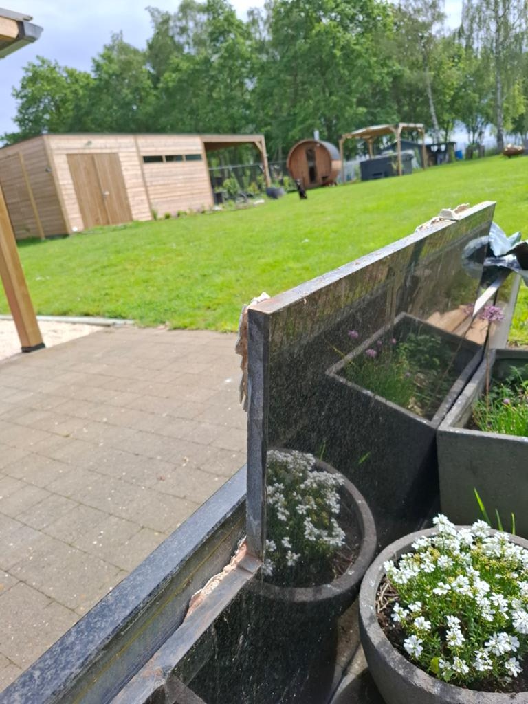 Zwarte graniet gratis, Tuin en Terras, Vijver-toebehoren, Ophalen
