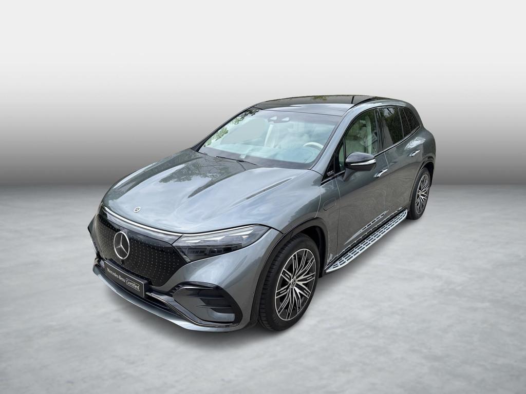Mercedes-Benz EQS SUV 450 4MATIC AMG Line + LEDER + HYPERSCR, Autos, Achat, 1800 kg, Entreprise, 656 km