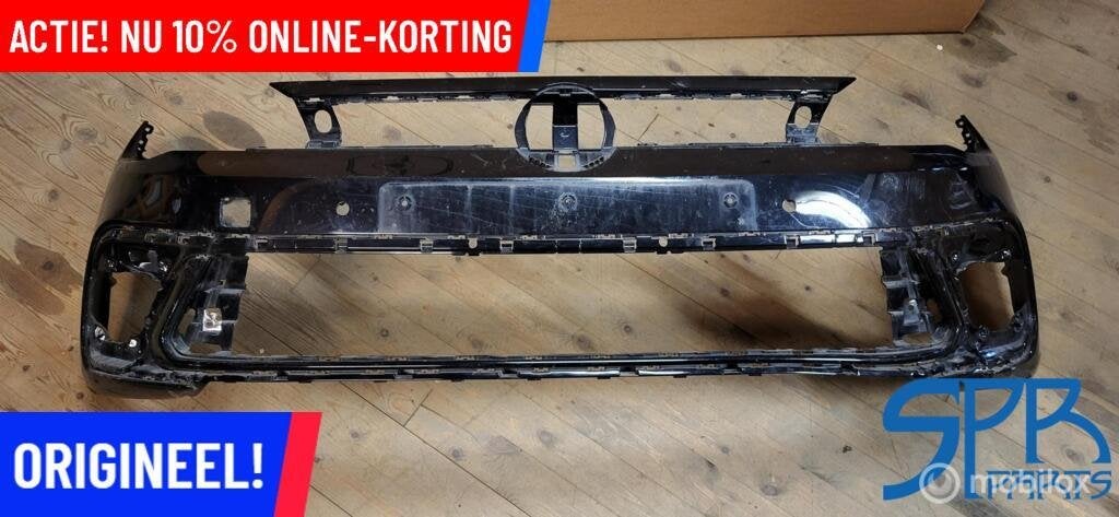VOORBUMPER VW POLO 2G FACELIFT GTI R-line 2GS807221H BARST, Gebruikt, Volkswagen, Ophalen of Verzenden, Volkswagen