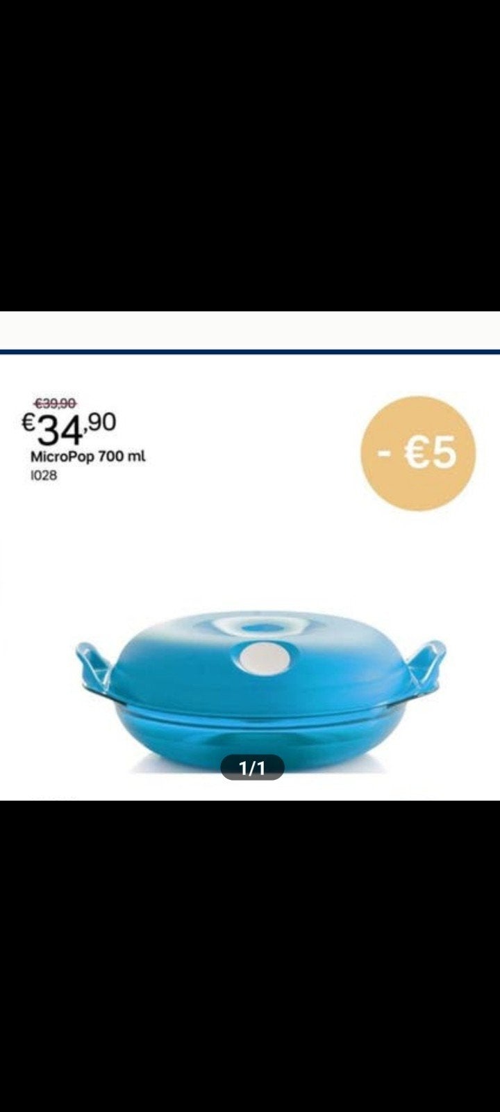Nieuwe micropop set van tupperware, Ophalen of Verzenden, Nieuw