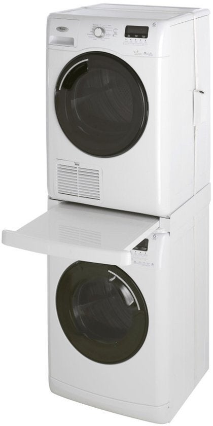 Wpro stapelkit voor wasmachine/droogkast met plateau, Ophalen
