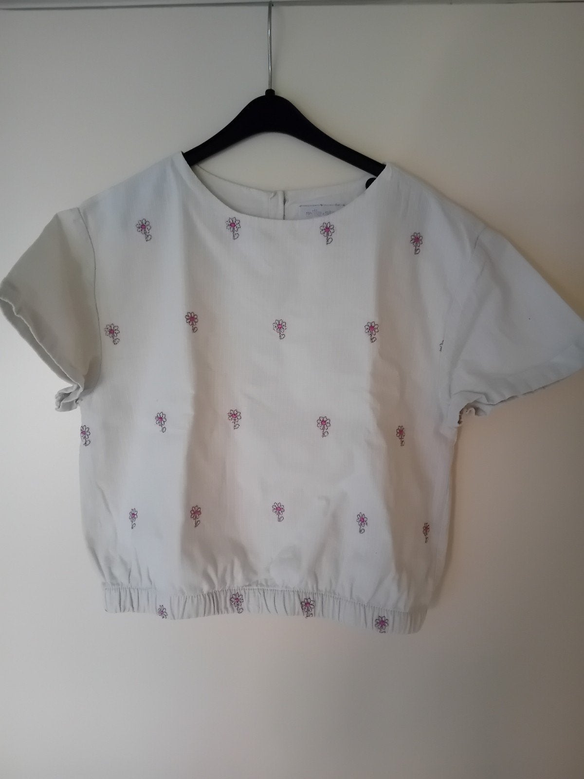 Beige bloesje, Gebruikt, Meisje, Ophalen of Verzenden, Shirt of Longsleeve