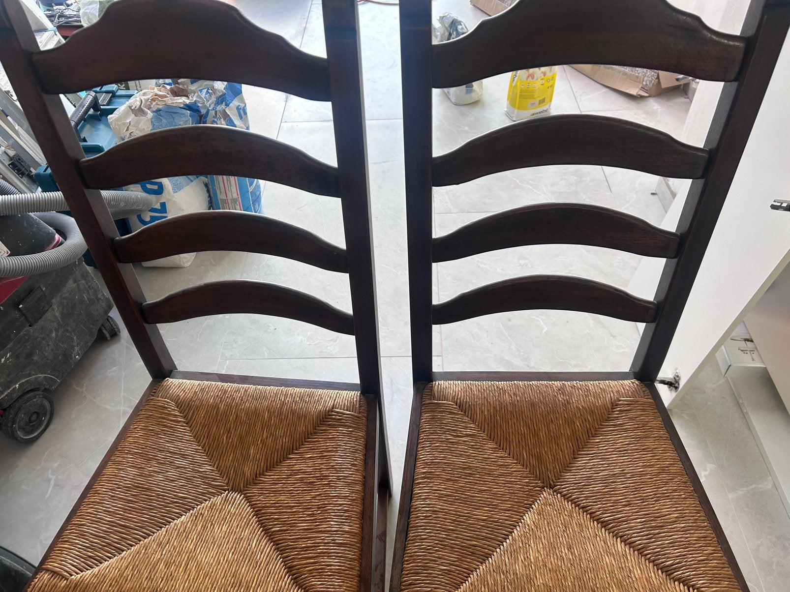 Eettafel en 6 stoelen, Huis en Inrichting, Ophalen, Gebruikt