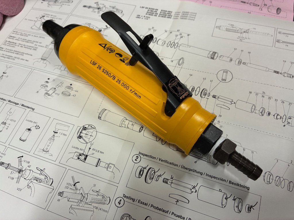 Atlas Copco slijppistool perslucht, Enlèvement ou Envoi