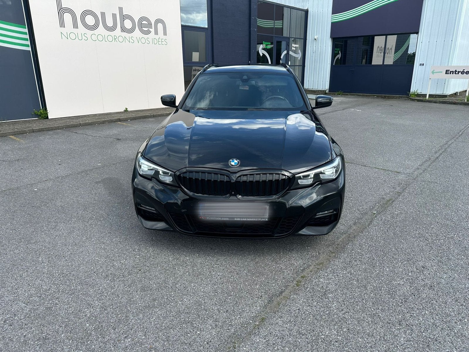 BMW 318d Break 2021, Autos, Cuir et Alcantara, Achat, Euro 6, Noir