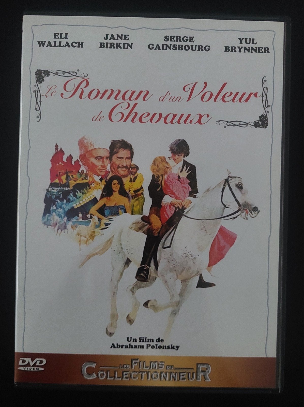 Dvd Le Roman d'un voleur de chevaux ( Jane Birkin, Serge G,, Enlèvement ou Envoi