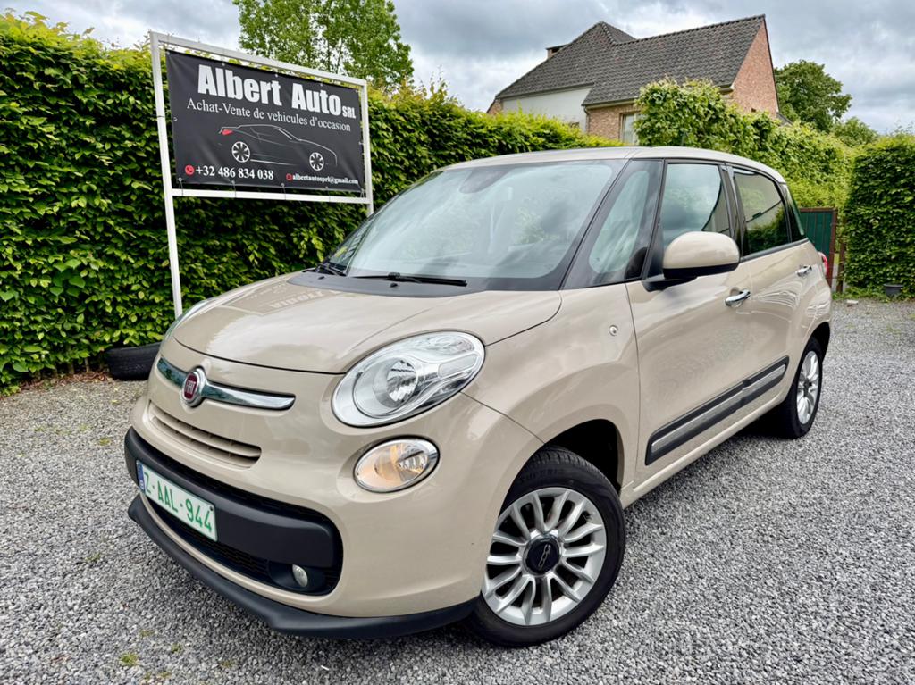 FIAT 500L. 0.9 ESSENCE +CNG. 59.KW. GPS. EURO 6B., Autos, Fiat, Entreprise, Achat, 500L, ABS, Airbags, Air conditionné, Alarme