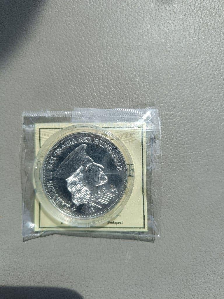 Munt Hongarije  Koninklijke kronen.  Zilver: 0,333., Postzegels en Munten, Postzegels | Europa | Hongarije, Ophalen of Verzenden