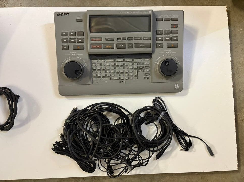 Sony RM-E700 Video Editing Controller / Titler, Audio, Tv en Foto, Professionele apparaten, Ophalen of Verzenden, Zo goed als nieuw