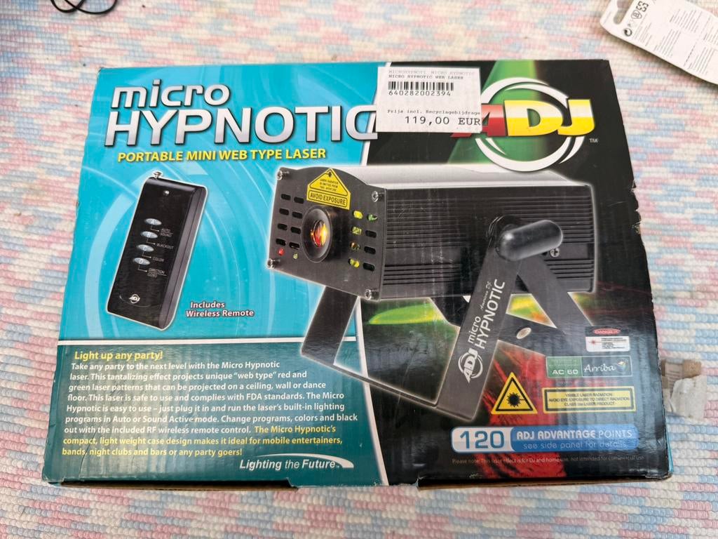 Mini laser DMX, Musique & Instruments, Enlèvement ou Envoi, Comme neuf