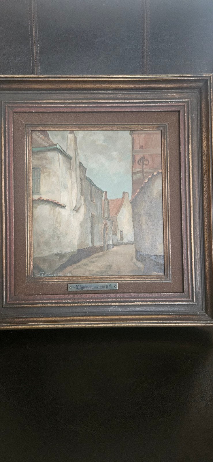 Achiel Platteau - Begijnhof Kortijk, Enlèvement