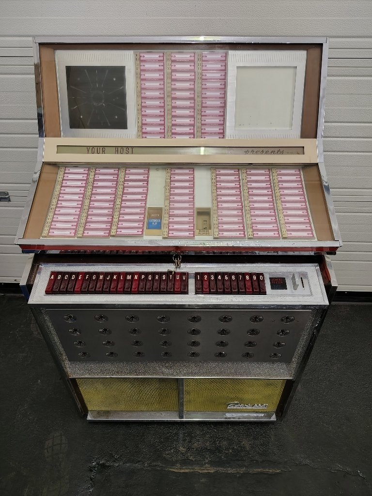 Rowe-AMi JBM/ Tropicana (1963) jukebox /opknapper !!, Verzamelen, Ophalen, Ami
