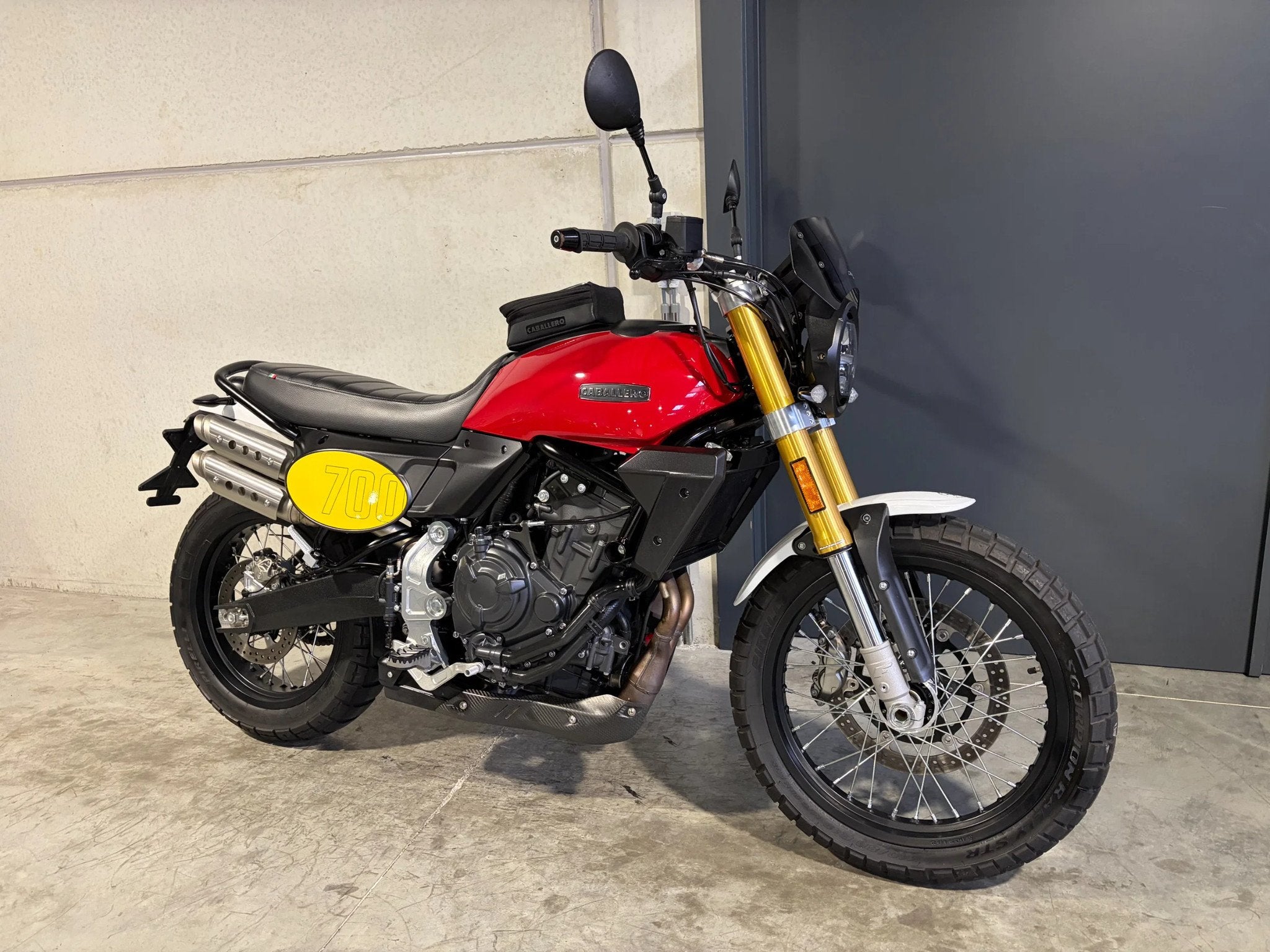 Fantic Cabelero 700 machtig mooie scrambler, Motos, Entreprise, Plus de 35 kW, Fantic, 700 cm³
