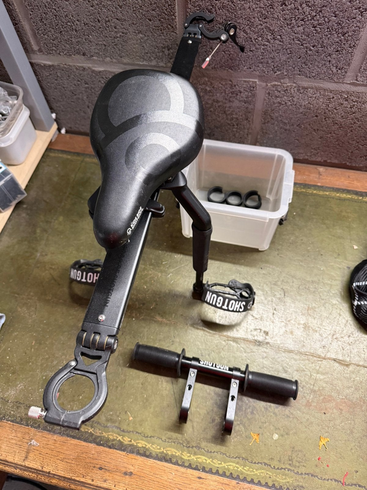 Shotgun Pro Combo selle enfant et guidon pour vélo, Ophalen, Zo goed als nieuw