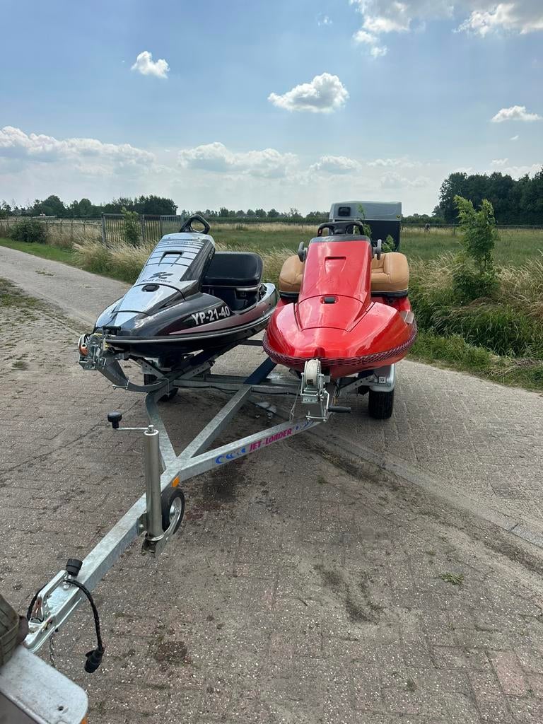 Te koop 2 unieke  kawasaki sc cruiser waterscooters, Watersport en Boten, Ophalen