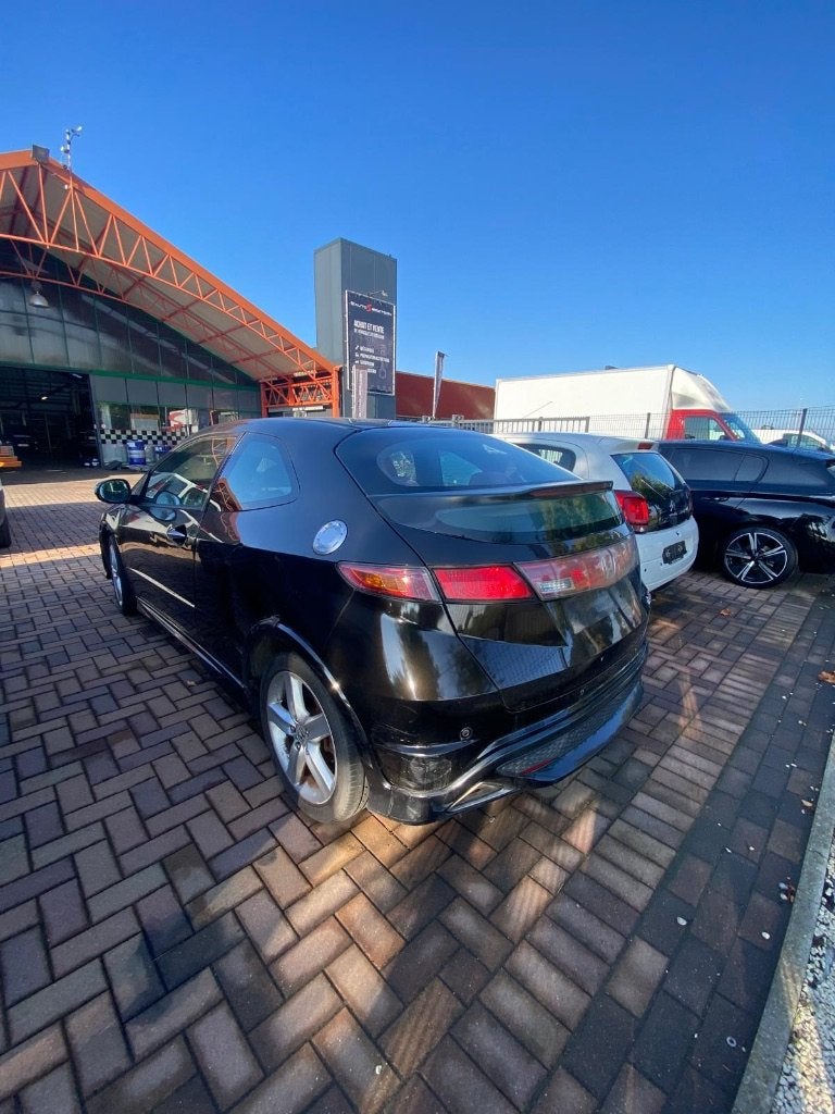 HONDA CIVIC type S V-tech, Auto's, Zwart, 1799 cc, Leder en Stof, Zwart