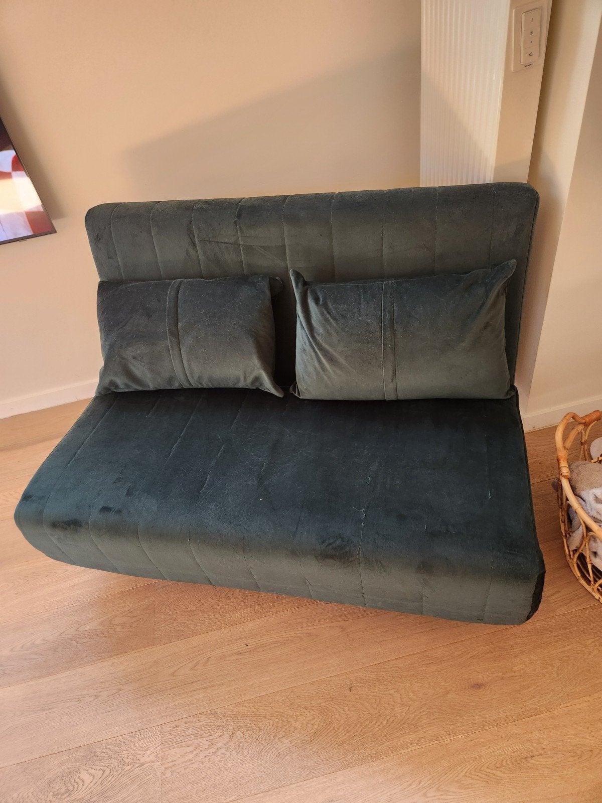 slaapbank fauteuil Made, Huis en Inrichting, Ophalen, Groen