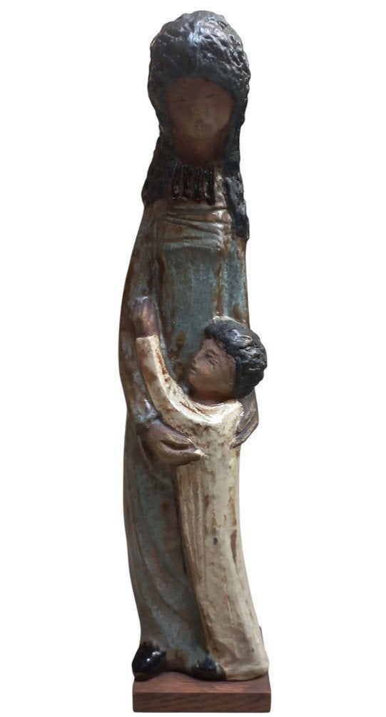Vandeweghe sculptuur., Ophalen of Verzenden, Steen of Keramiek, Beeld, 20 - 50 cm