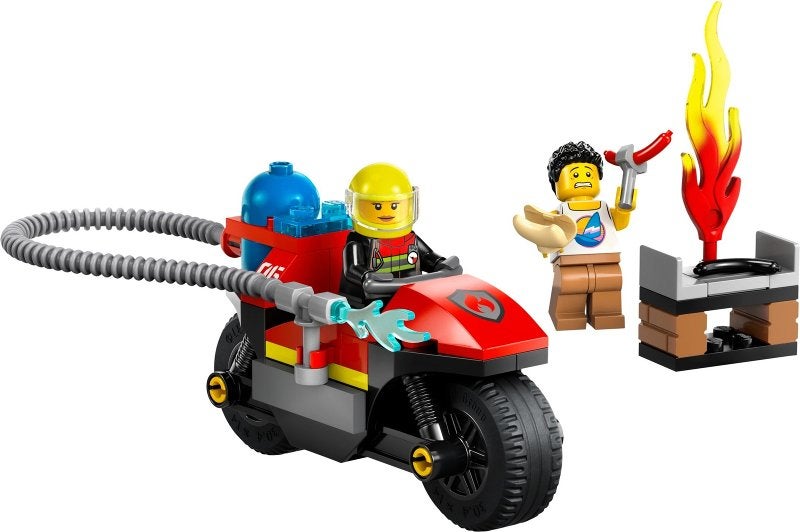 LEGO City 60410 Fire Rescue Motorcycle, City, Lego, Nieuw, Complete set