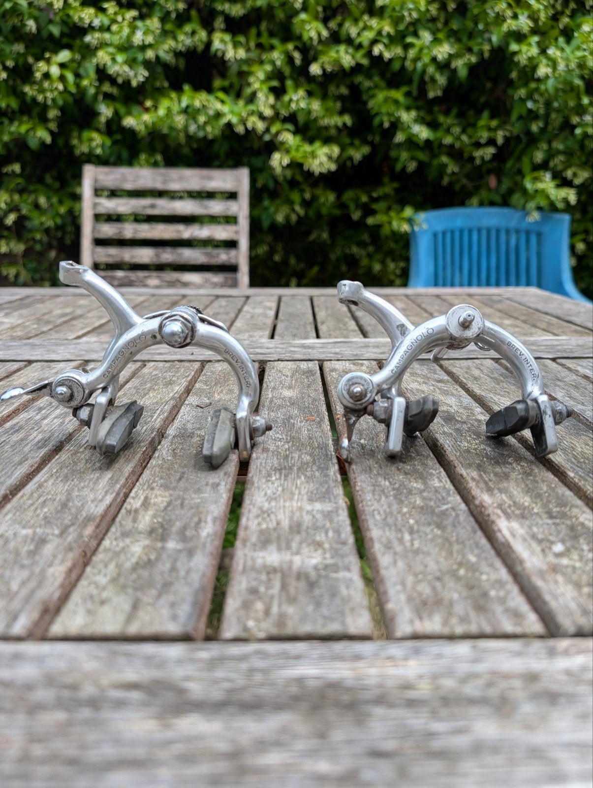 Campagnolo remsysteem voor vintage racefiets (2x), Fietsen en Brommers, Fietsonderdelen, Ophalen, Racefiets