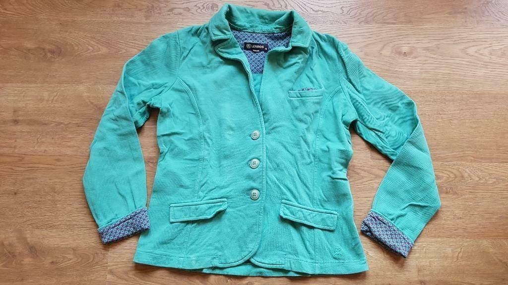 groen blazer / trui van Lerros maat smal - medium, Kleding | Dames, Ophalen of Verzenden, Gedragen, Groen, ANDERE