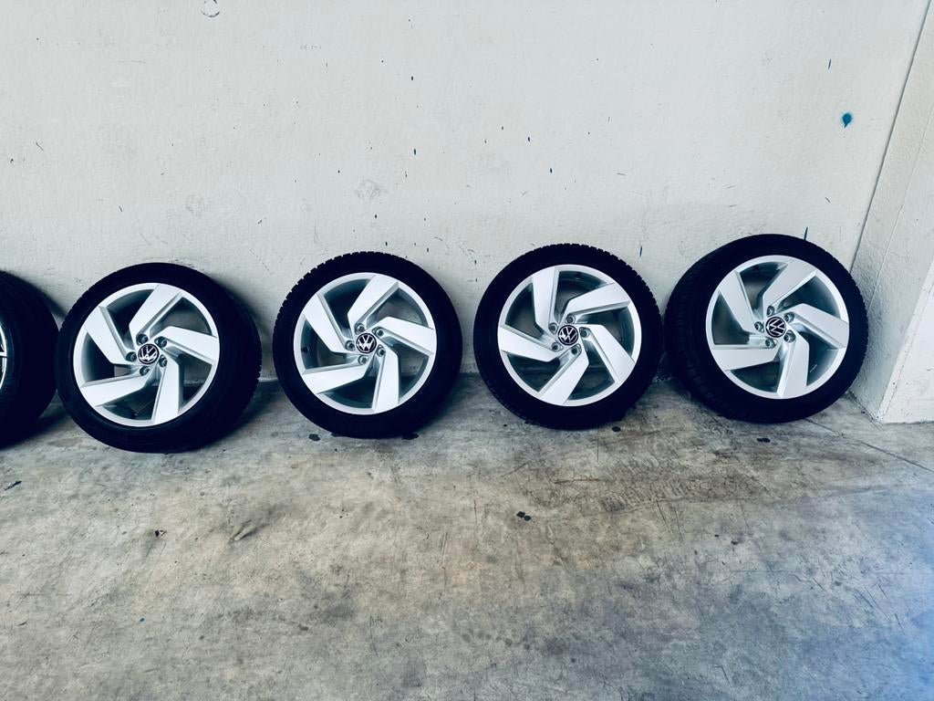 Originele Volkswagen Richmond GTI  GTE Velgen 17 inch, Auto-onderdelen, Banden en Velgen, Ophalen, 17 inch, Band(en)