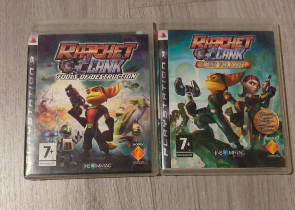 PS3 Ratchet & Clank : Tools of Destruction et Quest for Boot, Consoles de jeu & Jeux vidéo, Jeux | Sony PlayStation 3, Enlèvement ou Envoi