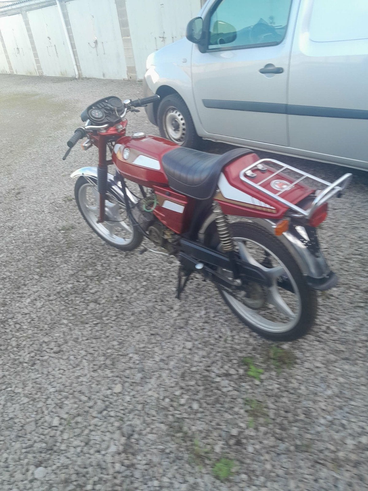 Puch Monza 50 cc rood, Ophalen, Gebruikt, Overige modellen, Klasse B (45 km/u)