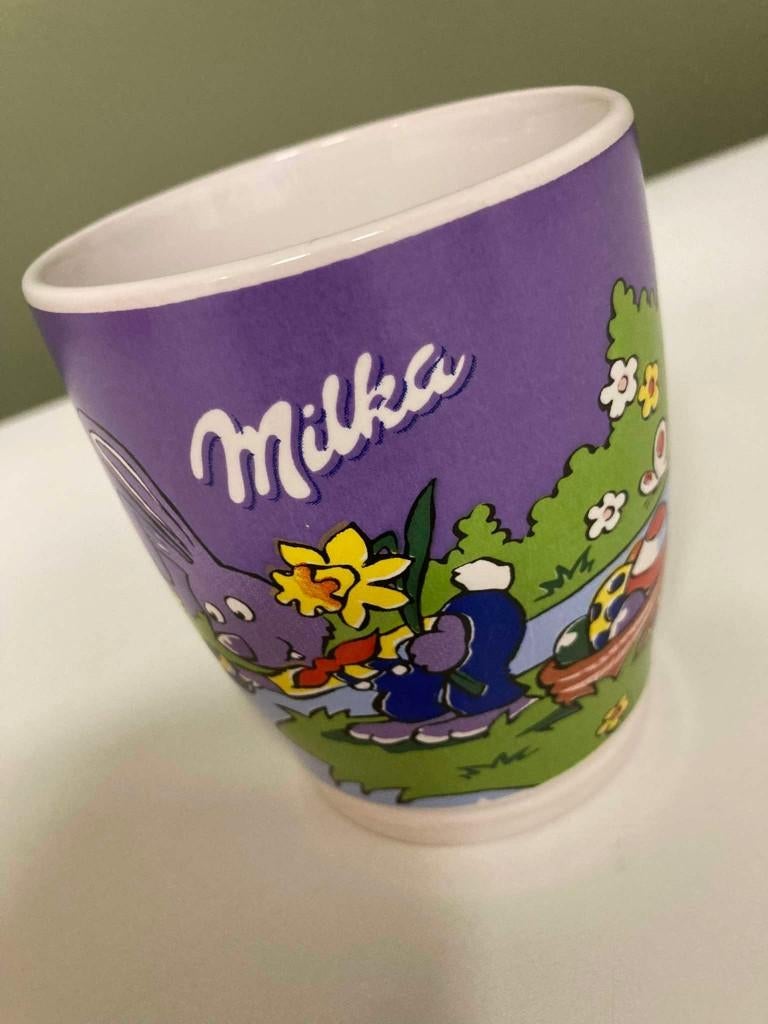 Milka mok, Huis en Inrichting, Keuken | Servies, Ophalen of Verzenden, Nieuw, Aardewerk, Kop(pen) en/of Schotel(s)