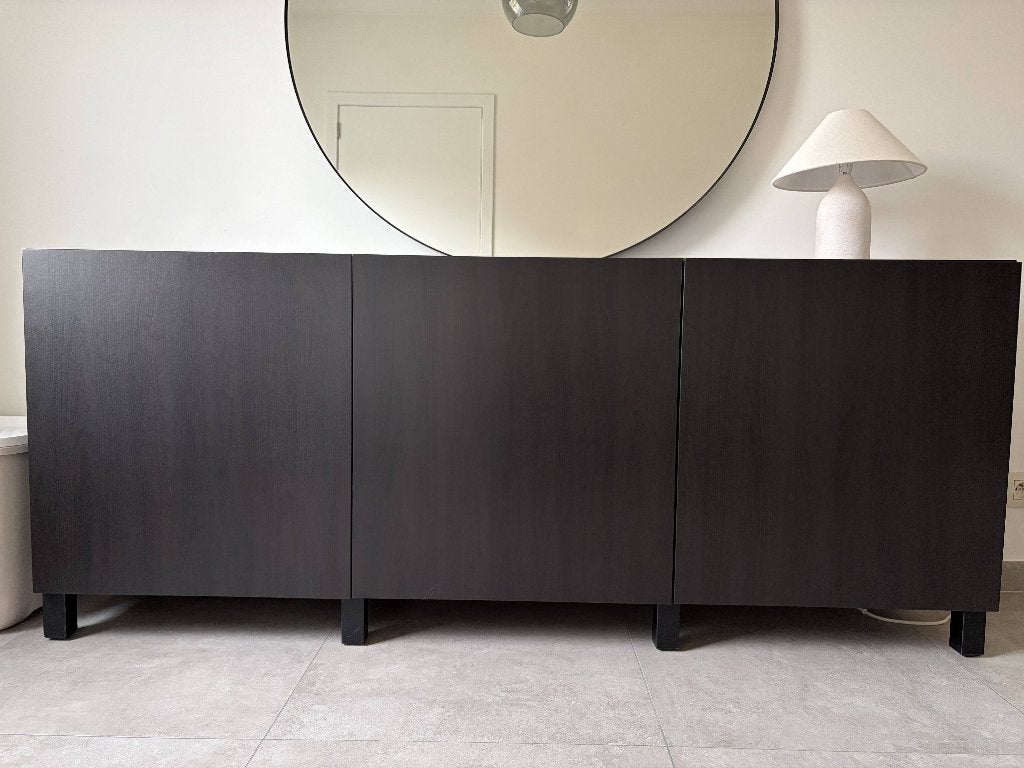 Ikea Bestå zwartbruin, 25 à 50 cm, Moins de 100 cm, 150 à 200 cm, Comme neuf