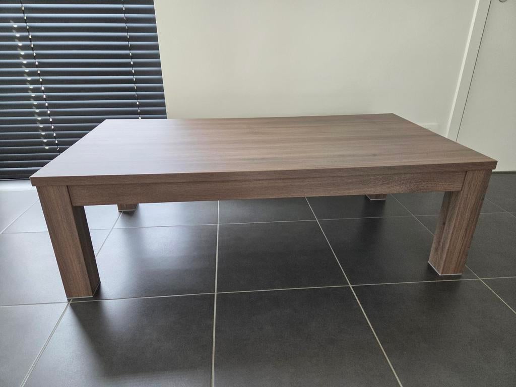 Stevige salontafel, Huis en Inrichting, Ophalen, Gebruikt, 100 tot 150 cm, 50 tot 100 cm